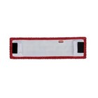 Rubbermaid Commercial Adaptable Flat Mop Microfiber Pad  Red 2132423