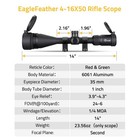 Hunting 4-16x50 Ao Rifle Scope Long Range Optical Gun Scope W  Crosshair Reticle