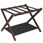  Luggage Rack  Bamboo Suitcase Stand  Folding Luggage Holder  With Nylon 1