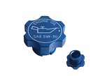  Aluminum Engine Oil Filler Cap Compatible With Gm 1992-2018 Ref Number Blue