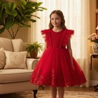 Kids Girls Party Princess Tutu Dress Brithday Pageant Evening Formal Prom Gown