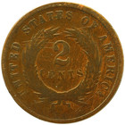 1864 Shield 2 Cent Piece