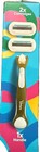 Gillette Venus Deluxe Smooth Gold 1 Razor 2 Cartridges New