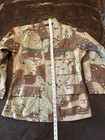 1990   s U s military Desert Storm Choc chip Small Fatigue Shirt used Condition