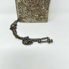 Rare Antique Moroccan Style Silver Plated Koran Quran Coran Bible Purse Case 