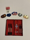 Vtg Unicorn Dart Set Of 6  3 Soft   3 Steel  W  Accessories Made In England Read