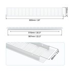 24 X 4 Inch Door Air Vent Cover Heavy Duty Grille Ventilation