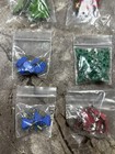 Christmas Card Making Scrapbooking Lot Of 17 Brads Eyelets Embellishment   Lot 1