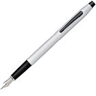 Cross Fountain Pen Classic Century Medium  Brushed Chrome Finish At0086-124ms