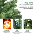 7ft Artificial Christmas Tree Realistic Fir Xmas Tree With 1064 Pvc Branch Tips