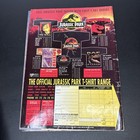 Jurassic Park Official Movie Souvenir Magazine Vintage 1992 Uk Version Has Wear 