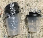 Tupperware S p Set Of  3 Tight Seals Midgets Salt   Pepper Shakers Black New