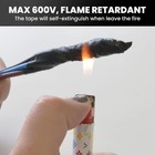 Tapebear 10 Rolls Black Electrical Tape  Multi-pack Electric Tape