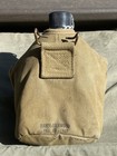 Original Usgi 1941 Wwii Era Khaki M1910 Canteen Cover With Aluminum Canteen Ww2