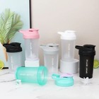 Portable 300ml Protein Powder Shaker Bottle Leak Proof Water Bottle For Gym Outd