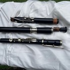 Antique Grenadilla Flute  Germany   Key Of D  A 415hz  With Case