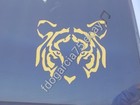 Tigres Uanl Calca  Sticker  Amarillo 5 5 x 5 