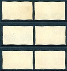Italy 1934 Colony Eritrea Airmail Semipostal Short Set Scott Cb1-6 Mnh T819