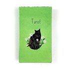 Cute Cat Tarot Deck 78 Cards Northern Lights Feline Art Divination Game