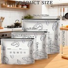 30pcs Reusable Aluminum Foil Sealable Storage Bags  2026 New