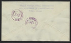 Japan  1940  Scott  302 Block Of 4 On Registered F d c   Nagasaki To Honolulu