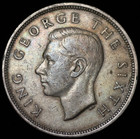 New Zealand   1950   Half Crown   Vf   World Coin       G- 217     