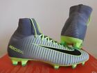 Nike Jr Mercurial Superfly V Fg Platinum-green Sz 4 5y-womens Sz 6  831943-003 