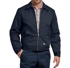 Dickies Mens L Jacket Insulated Lined Quilted Eisenhower Zip Up Padded Coat Tj15