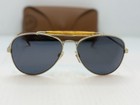 Vintage Bausch   Lomb Outlook Aviator Sunglasses Gold Tortoises Frames Only