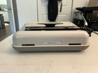 1977 Vintage  Underwood Model 319 Portable Manual Typewriter W hard Plastic