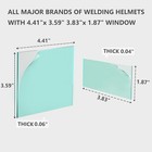 Kh778 Clear Cover Lens Inside Outside Kit  20pcs 