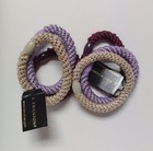 4 X L  Erickson Grab   Go Ponytail Holders Elastic Hair Ties Set Of 3 New