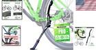 Bike Kickstand Aluminum Alloy Universal For 26 29 Inch Bikes Stable Adjustable