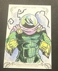 2014 Marvel Masterpieces Mysterio Hand Drawn Sketch Card 1 1 By Matthew Hirons