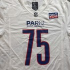 Nwt Paris Saint-germain Nike 2025 Soccer X Nfl White Game Jersey Mens M  130
