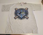 Tampa Bay Rays Devil Rays  Vintage Logo 7 Sports T Shirt 1995 Nwt Nos