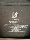 Korn Follow The Leader Graphic Black T-shirt  100  Cotton  Size Xl