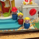 Vtg 1972 Fisher Price Little People Merry Go Round Music Box Works But Slips  