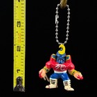 Vintage Capcom Street Fighter Sodom Mascot Keychain Figure Japan Import