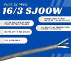 Windynation 16 3 16 Awg 3 Conductor Sjoow Cable Cord Wire 300v Portable Power