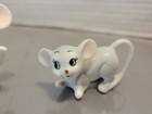 Vintage Set Of 3 Bone China Miniature Mice Figurines Made In Japan