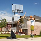 Soozier Portable Basketball Hoop  5-10  Height Adjustable Basketball Goal