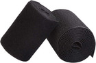 Myuren Hook   Loop Tape Black Sew On 4  X 3yd Industrial Strength 1 Set Nib