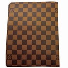 Louis Vuitton Agenda Monogram Gm Desk Planner Cover Brown R20702