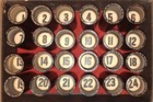 Lot Of 24 Oxford columbia indestructible  2m Cylinder Records With  Case
