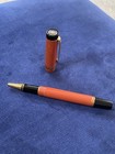 Parker Ballpoint Pen Rollerball Duofold Orange Nos