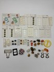 Large Mix Lot Vintage Buttons