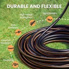 Giraffe Tools Garden Leader Hose Short Water Hose 3 10 75ft X 5 8  Burst 600 Psi