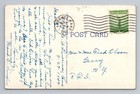 Lawrence Ks-kansas  Liberty Memorial High School  Antique Vintage C1949 Postcard