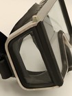 Vintage Aqua Lung Wrap Around Scuba Diving Mask  Tempered Glass  Wide View